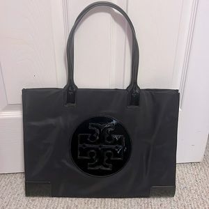 New - Never Used* Tory Burch Ella Patent Tote Bag (Black)